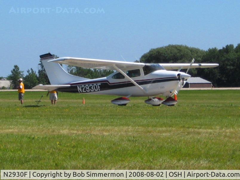 N2930F, 1966 Cessna 182J Skylane C/N 18257030, Airventure 2008 - Oshkosh, WI