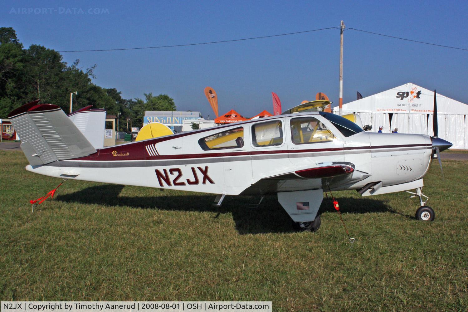 N2JX, 1965 Beech S35 Bonanza C/N D-7811, EAA AirVenture 2008