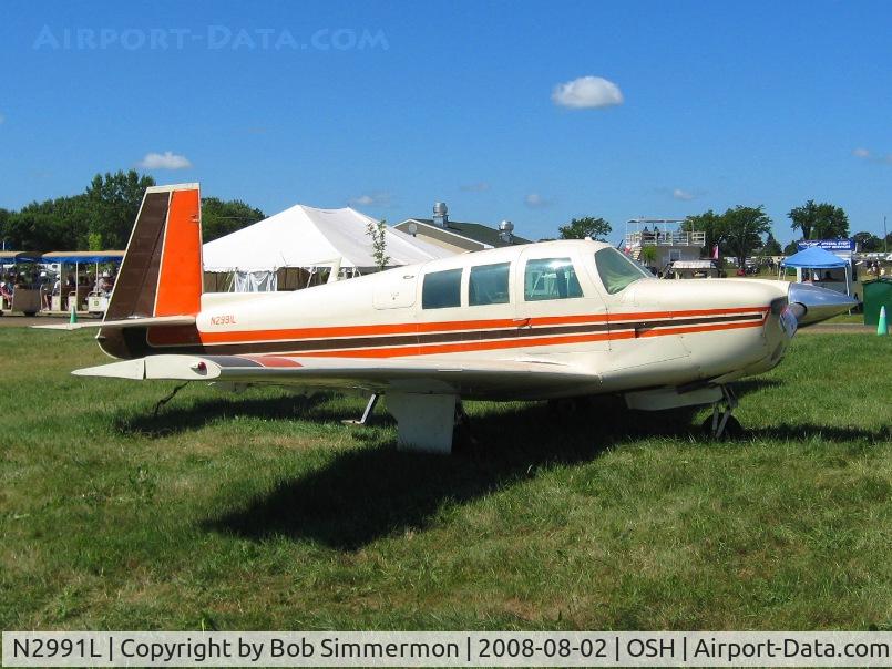N2991L, 1967 Mooney M20F Executive C/N 670350, Airventure 2008 - Oshkosh, WI