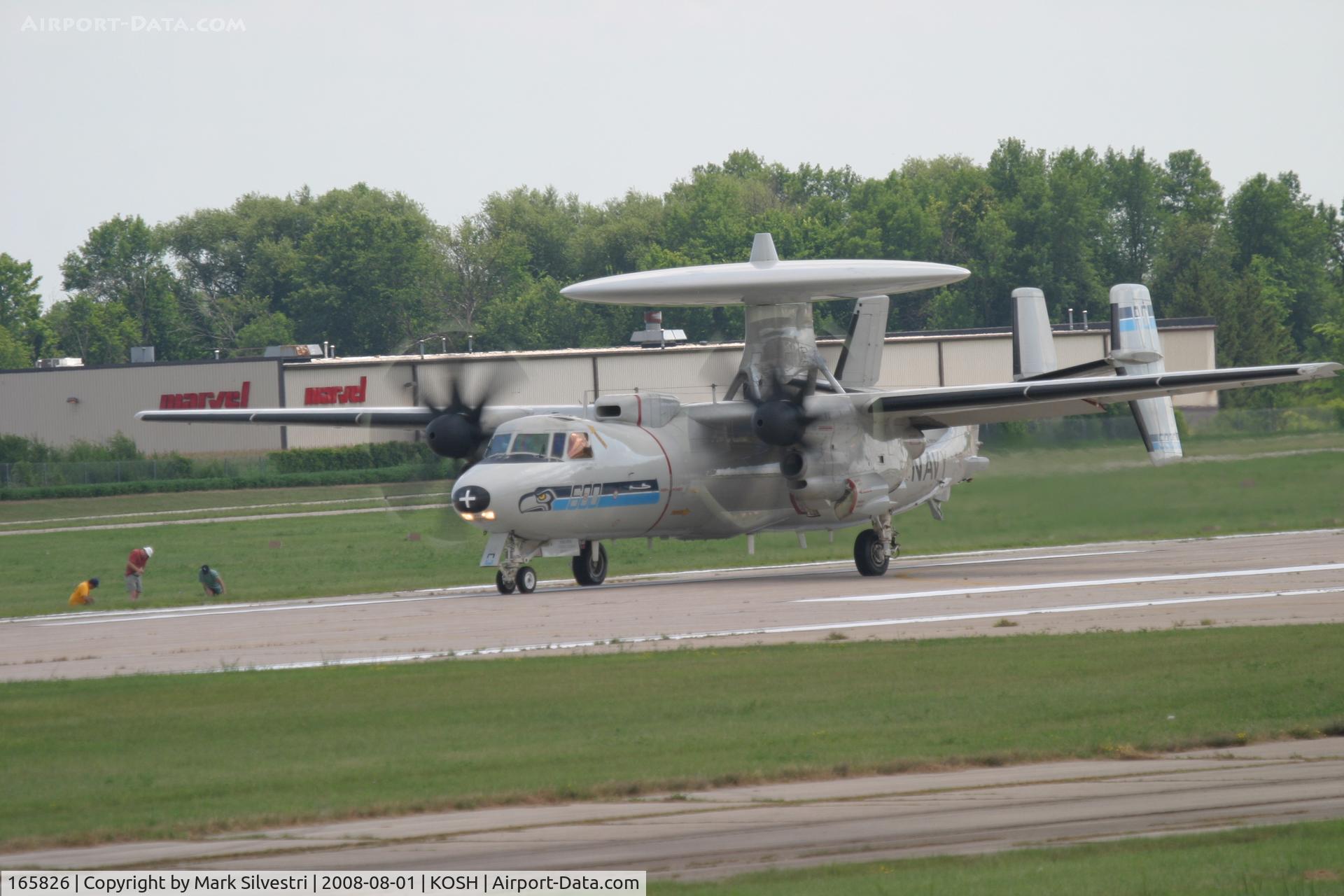 165826, Northrop Grumman E-2C Hawkeye C/N A197, Oshkosh 2008