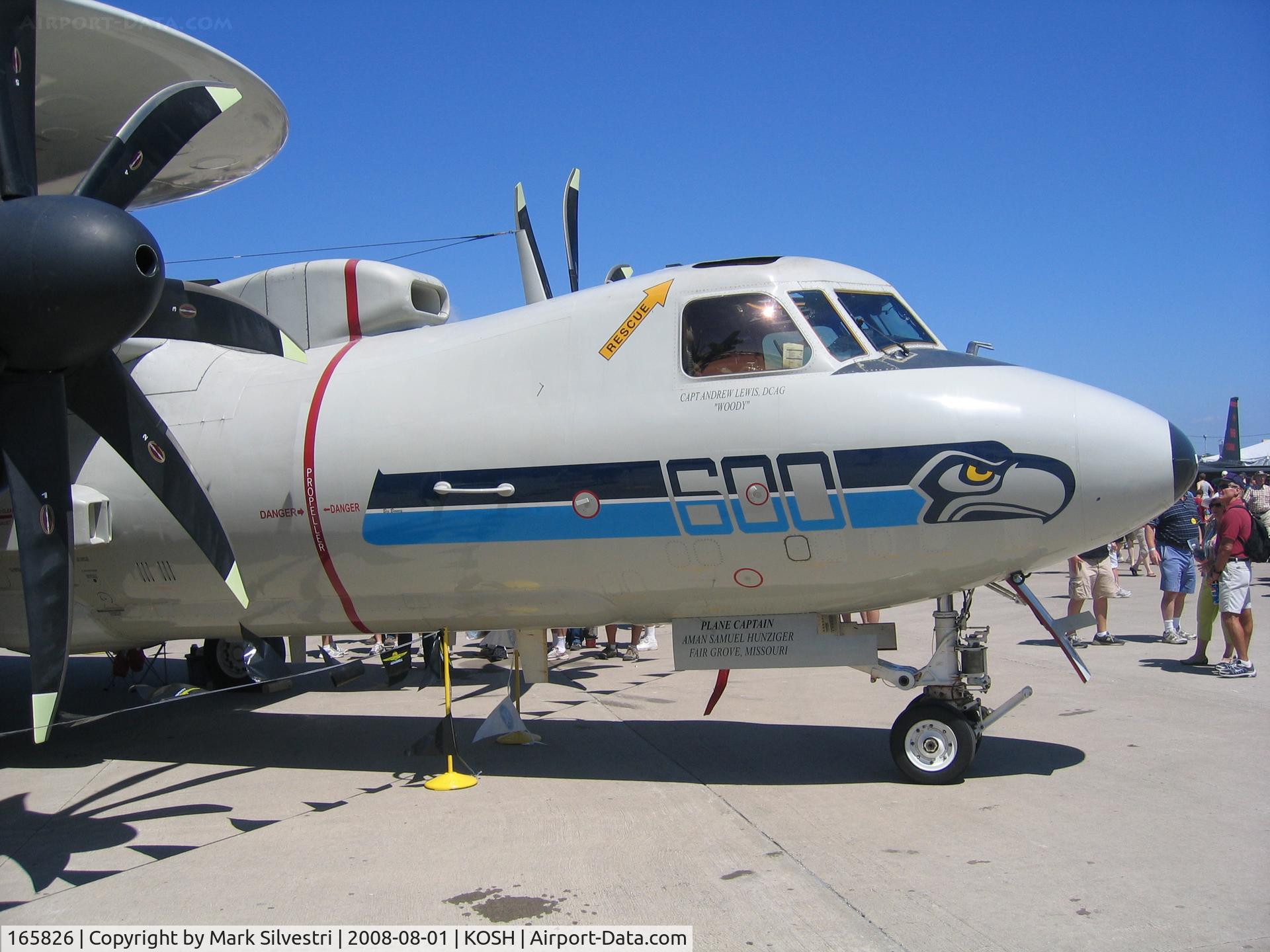 165826, Northrop Grumman E-2C Hawkeye C/N A197, Oshkosh 2008
