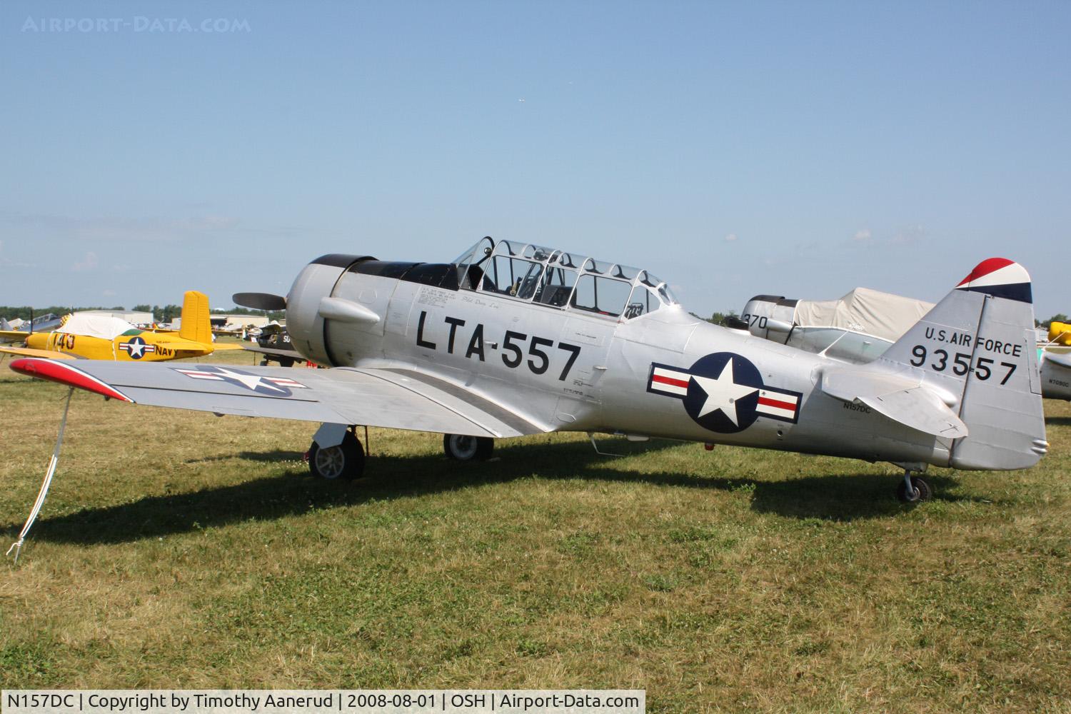 N157DC, 1949 North American T-6G Texan C/N 168-245, EAA AirVenture 2008