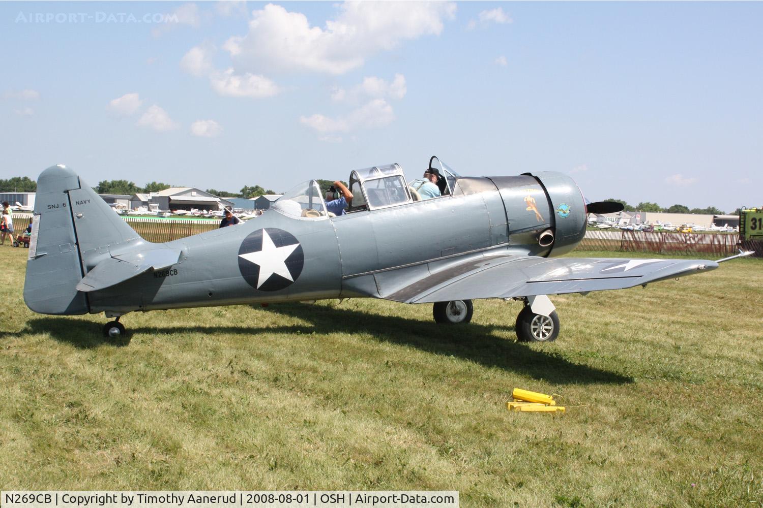 N269CB, 1945 North American SNJ-6 Texan C/N 121-43172, EAA AirVenture 2008