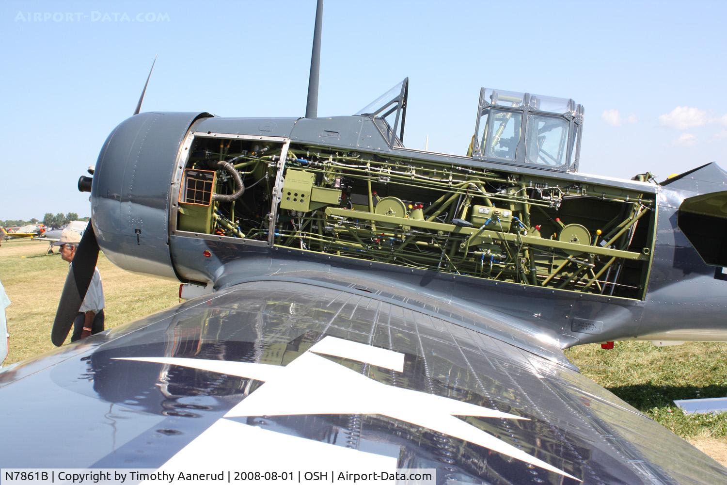 N7861B, 1959 North American SNJ-5 Texan C/N 43736, EAA AirVenture 2008, c/n 88-15677, Ex. N3259G