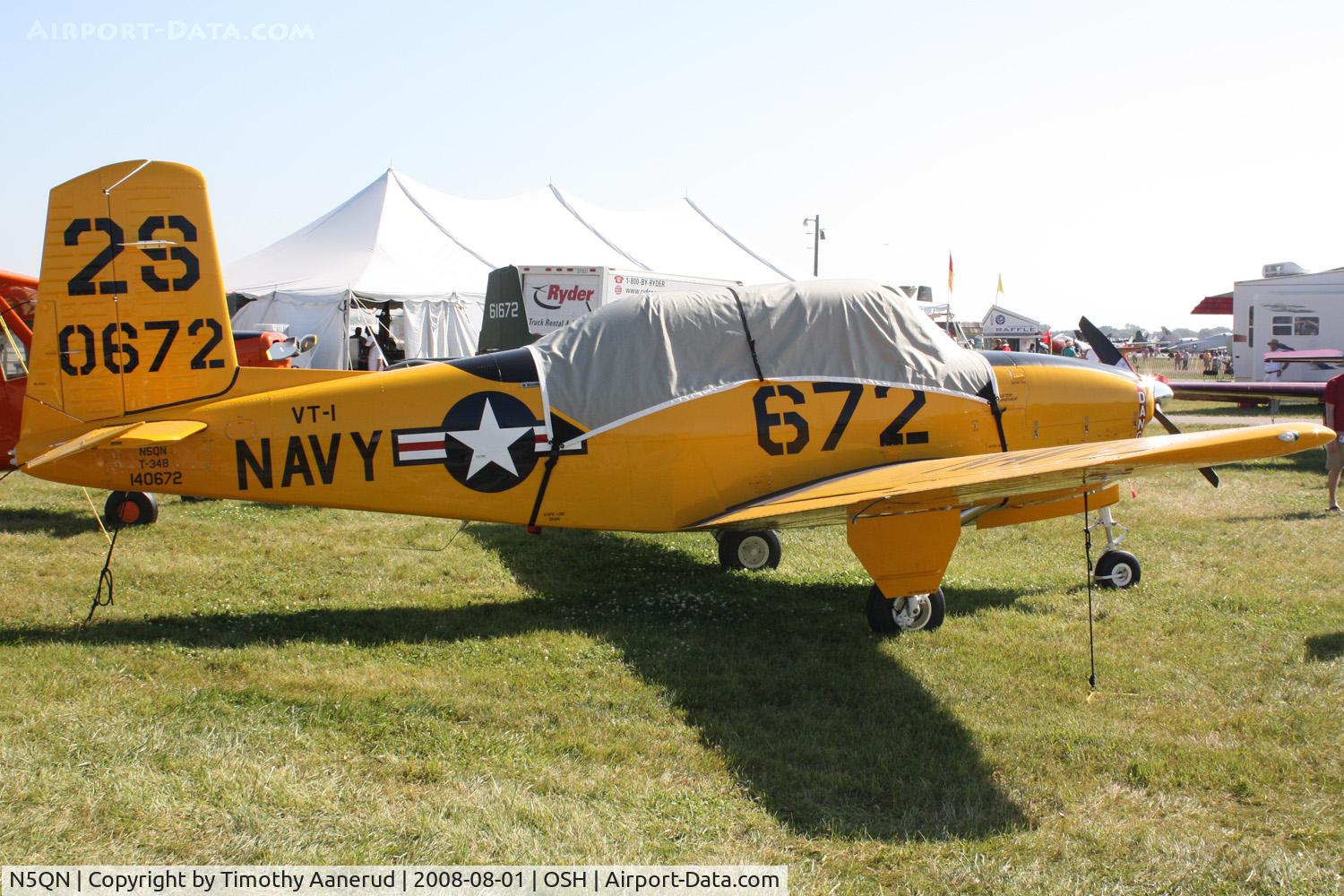 N5QN, 1955 Beech-nogle D-45 C/N BG-6, EAA AirVenture 2008