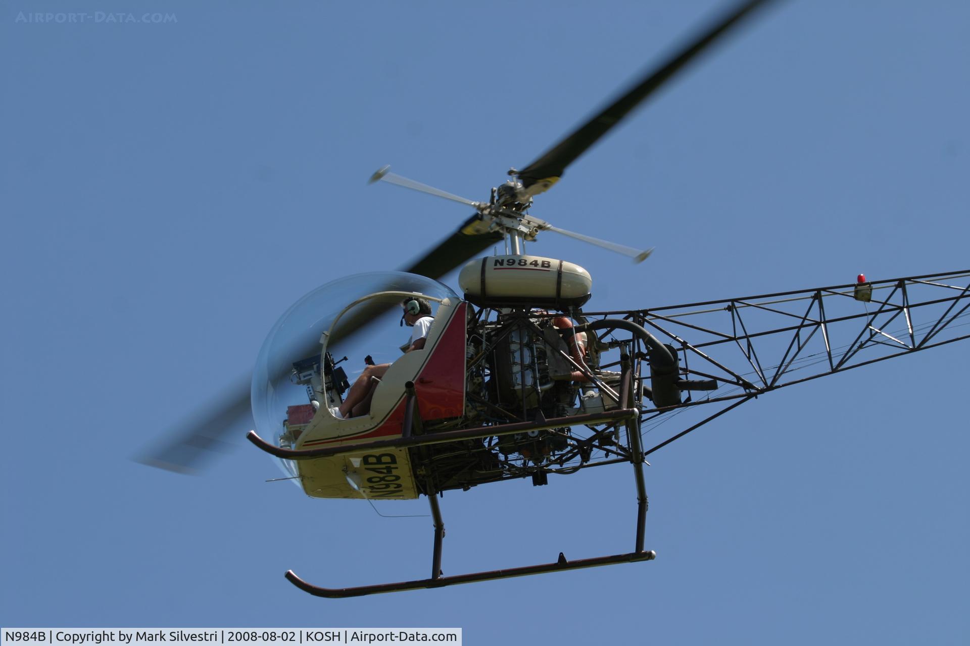 N984B, 1955 Bell 47G-2 C/N 1382, Oshkosh 2008