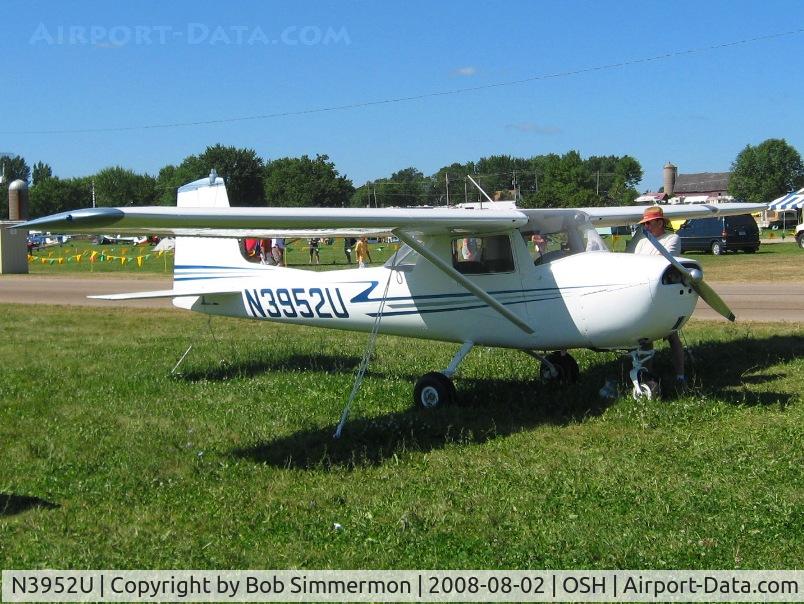 N3952U, 1965 Cessna 150E C/N 15061352, Airventure 2008 - Oshkosh, WI
