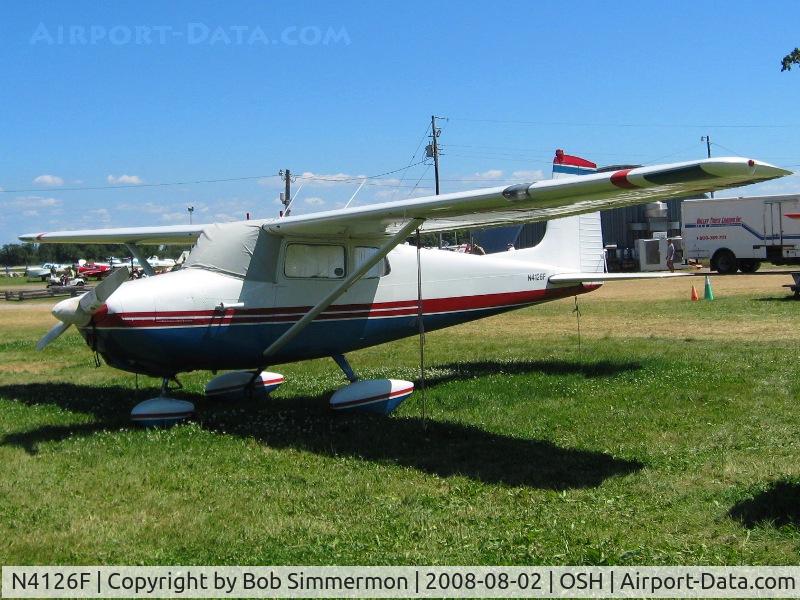 N4126F, 1958 Cessna 172 C/N 46026, Airventure 2008 - Oshkosh, WI