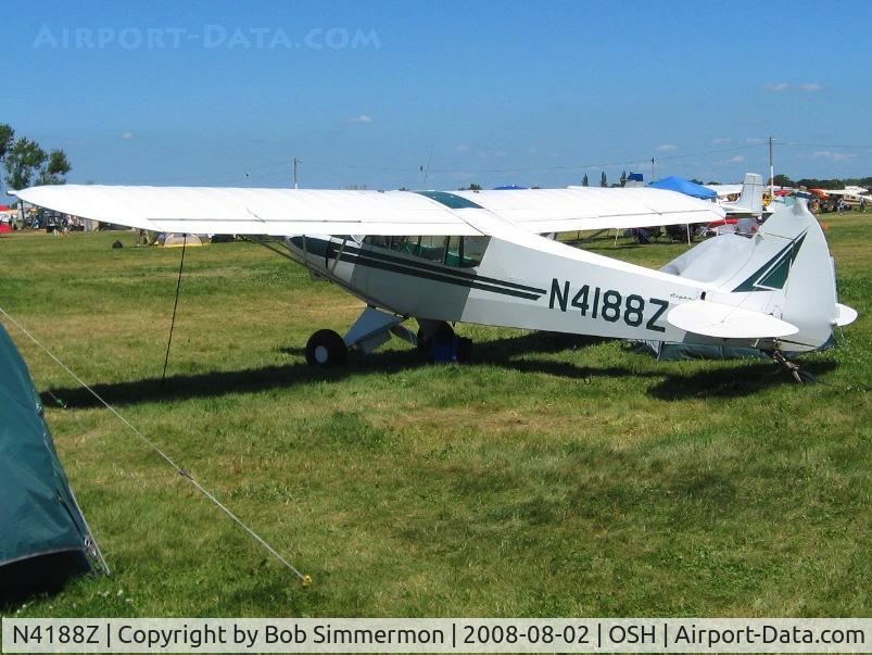 N4188Z, 1966 Piper PA-18-150 Super Cub C/N 18-8373, Airventure 2008 - Oshkosh, WI