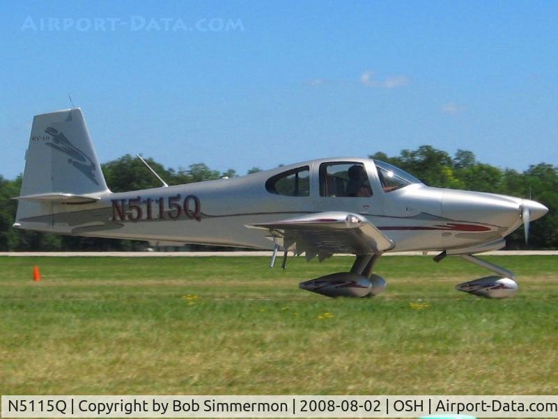 N5115Q, Vans RV-10 C/N 40487, Airventure 2008 - Oshkosh, WI
