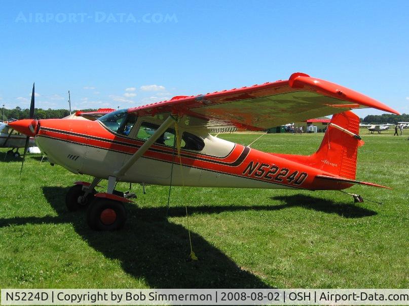 N5224D, 1957 Cessna 180A C/N 50122, Airventure 2008 - Oshkosh, WI