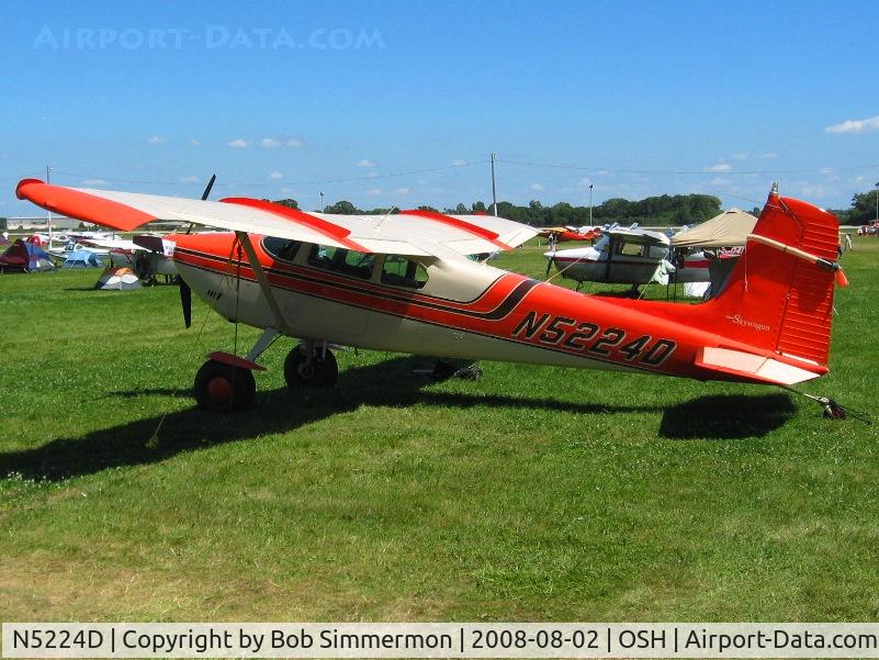 N5224D, 1957 Cessna 180A C/N 50122, Airventure 2008 - Oshkosh, WI