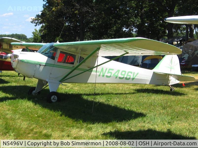 N5496V, Taylorcraft BC-12D Twosome C/N 6505, Airventure 2008 - Oshkosh, WI