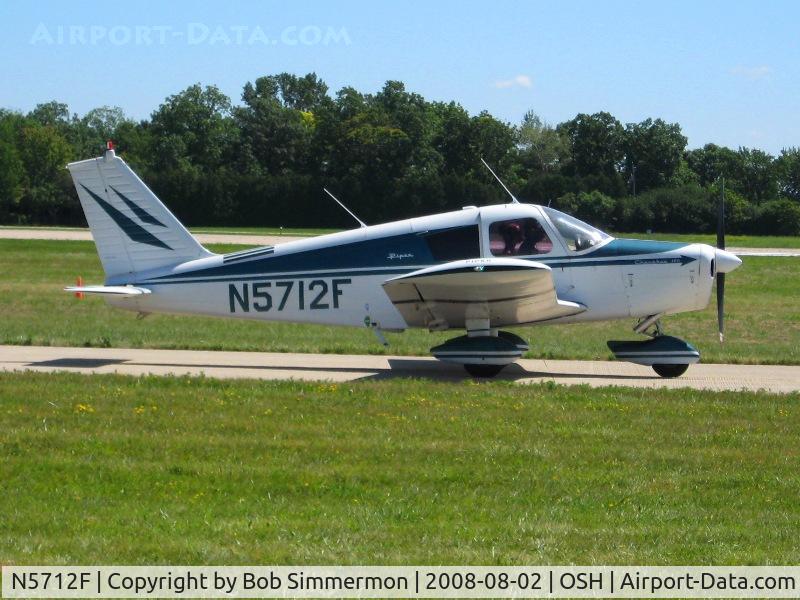 N5712F, 1968 Piper PA-28-140 C/N 28-24925, Airventure 2008 - Oshkosh, WI