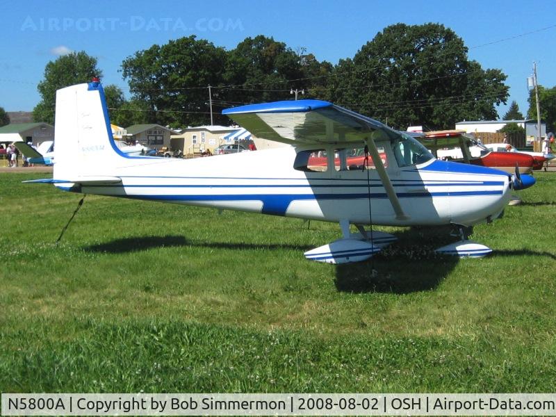 N5800A, 1956 Cessna 172 C/N 28400, Airventure 2008 - Oshkosh, WI