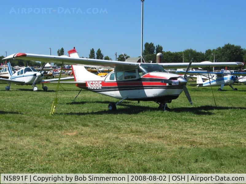 N5891F, 1967 Cessna 210G Centurion C/N 21058891, Airventure 2008 - Oshkosh, WI