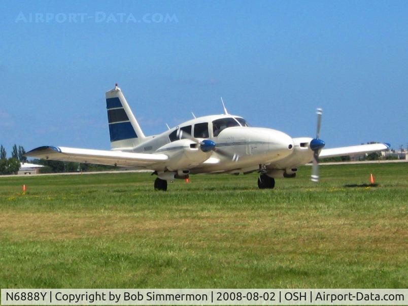 N6888Y, 1969 Piper PA-23-250 Aztec C/N 27-4240, Airventure 2008 - Oshkosh, WI