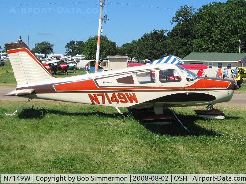 N7149W, 1962 Piper PA-28-180 Cherokee C/N 28-957, Airventure 2008 - Oshkosh, WI