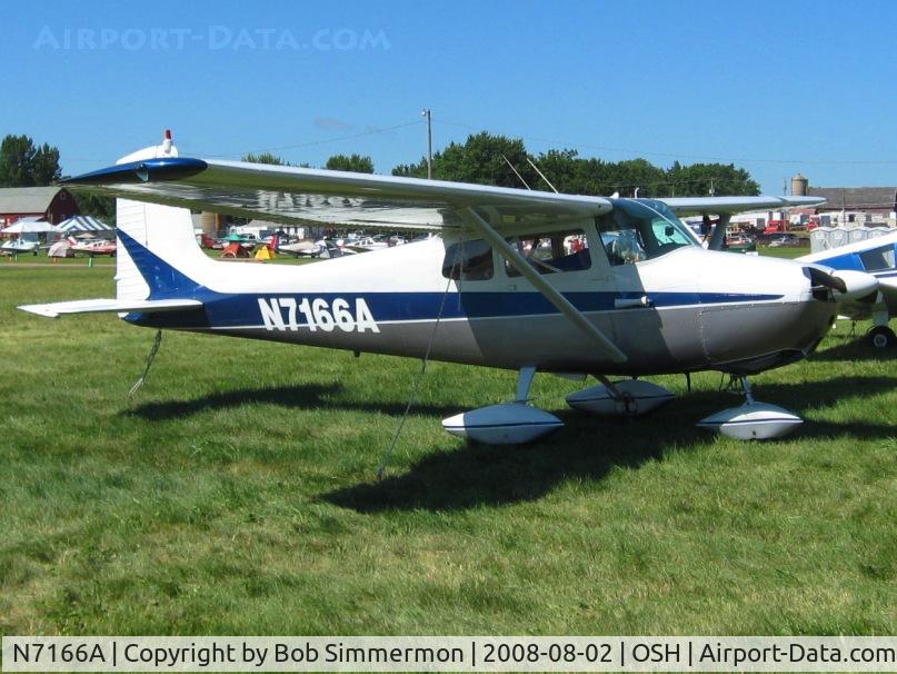 N7166A, 1956 Cessna 172 C/N 29266, Airventure 2008 - Oshkosh, WI