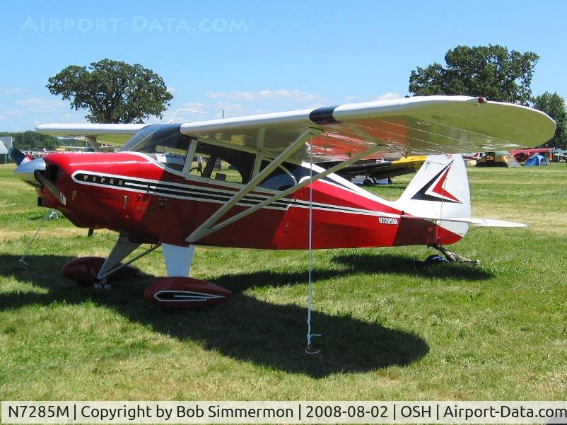 N7285M, 1953 Piper PA-20-135 Pacer C/N 20-1003, Airventure 2008 - Oshkosh, WI