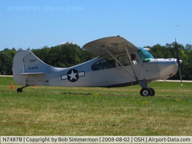 N7487B, 1956 Champion 7EC C/N 7EC-488, Airventure 2008 - Oshkosh, WI