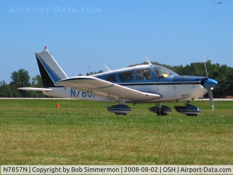 N7857N, 1969 Piper PA-28-180 C/N 28-5314, Airventure 2008 - Oshkosh, WI