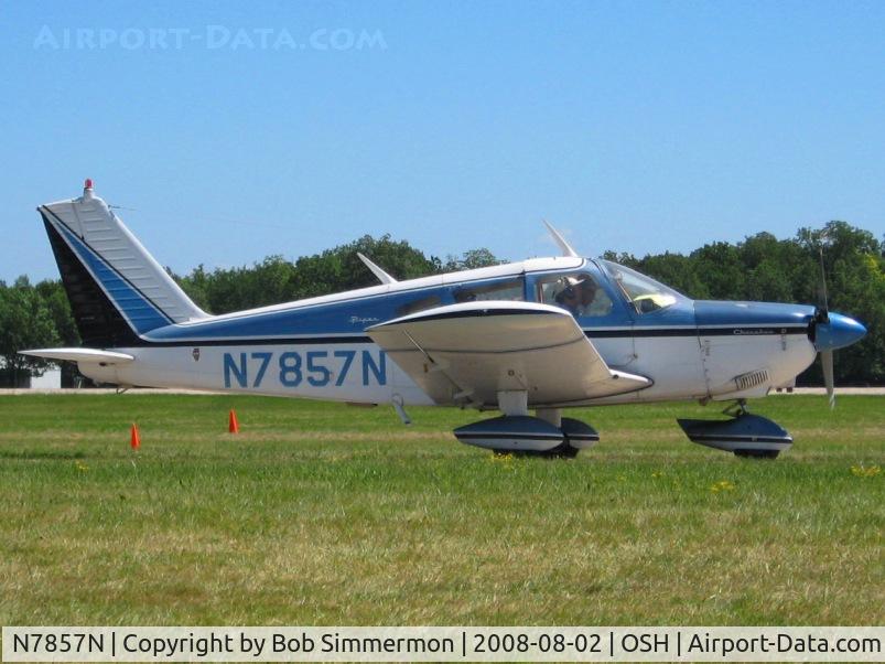 N7857N, 1969 Piper PA-28-180 C/N 28-5314, Airventure 2008 - Oshkosh, WI