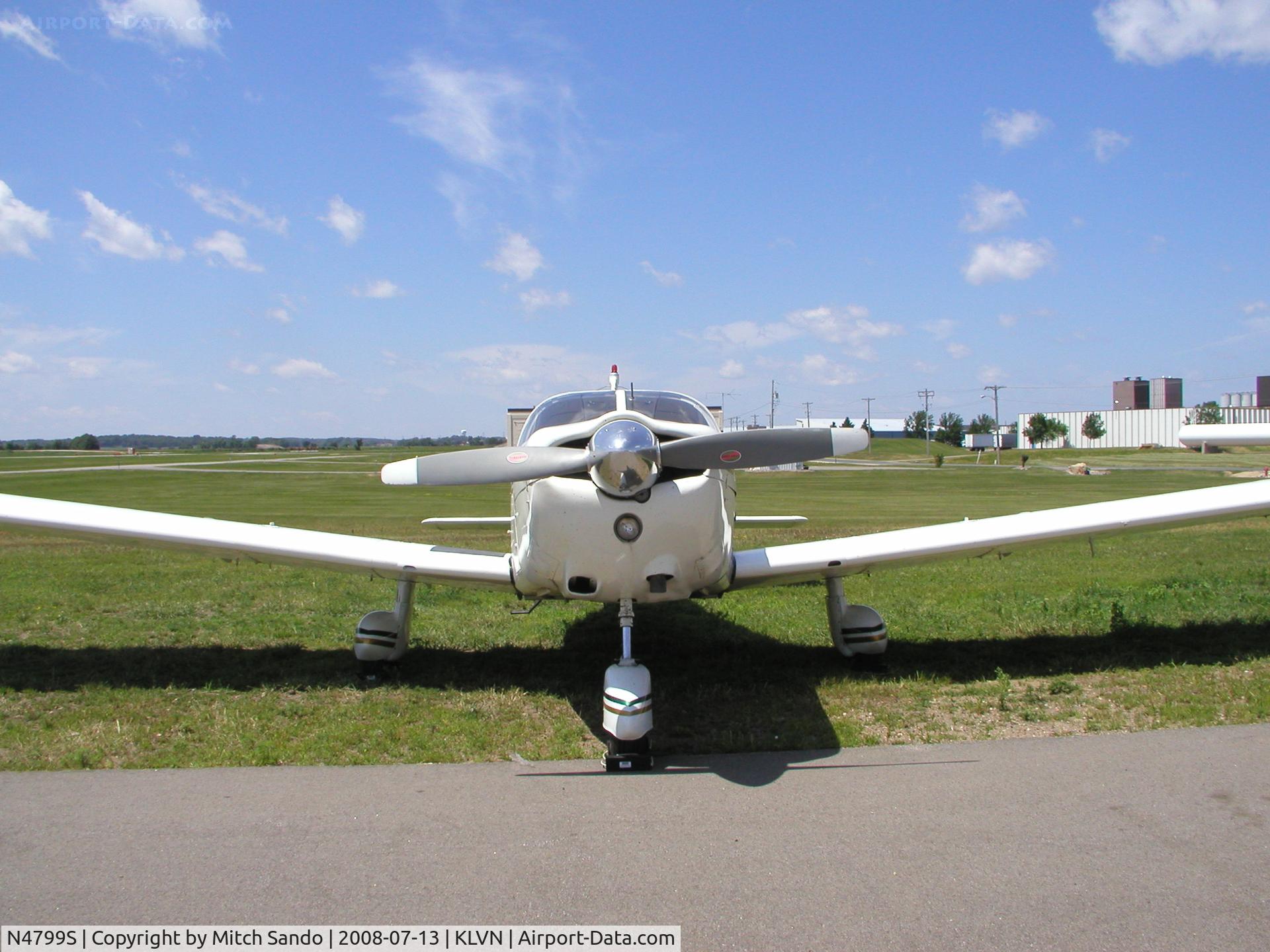 N4799S, 1969 Piper PA-32-260 Cherokee Six Cherokee Six C/N 32-1184, Tied down at Airlake.