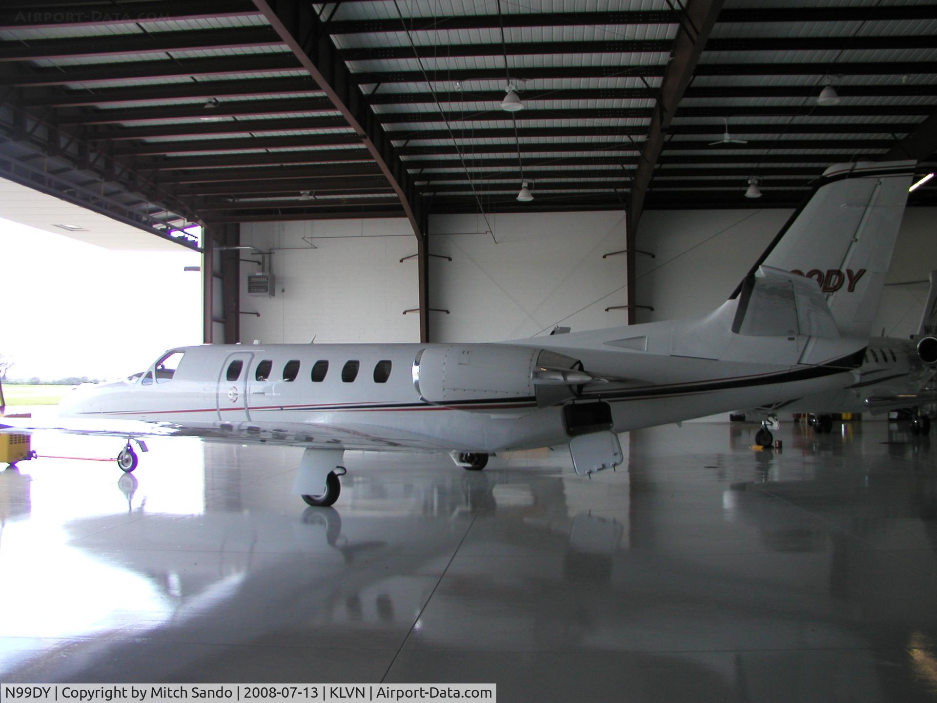 N99DY, 1983 Cessna 550 C/N 550-0482, Recently changed N-Number from 594G. Parked inside the ARC Hangar.