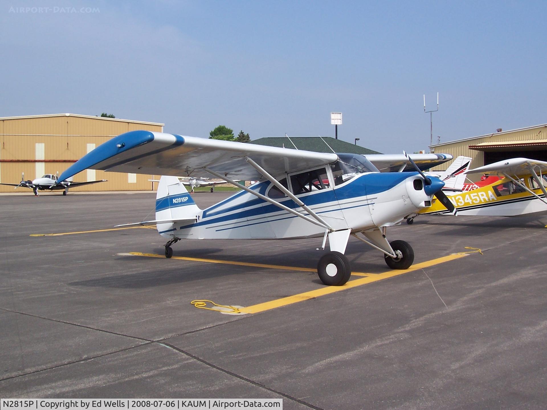 N2815P, 1955 Piper PA-22-150 C/N 22-3108, Breakfast at AUM