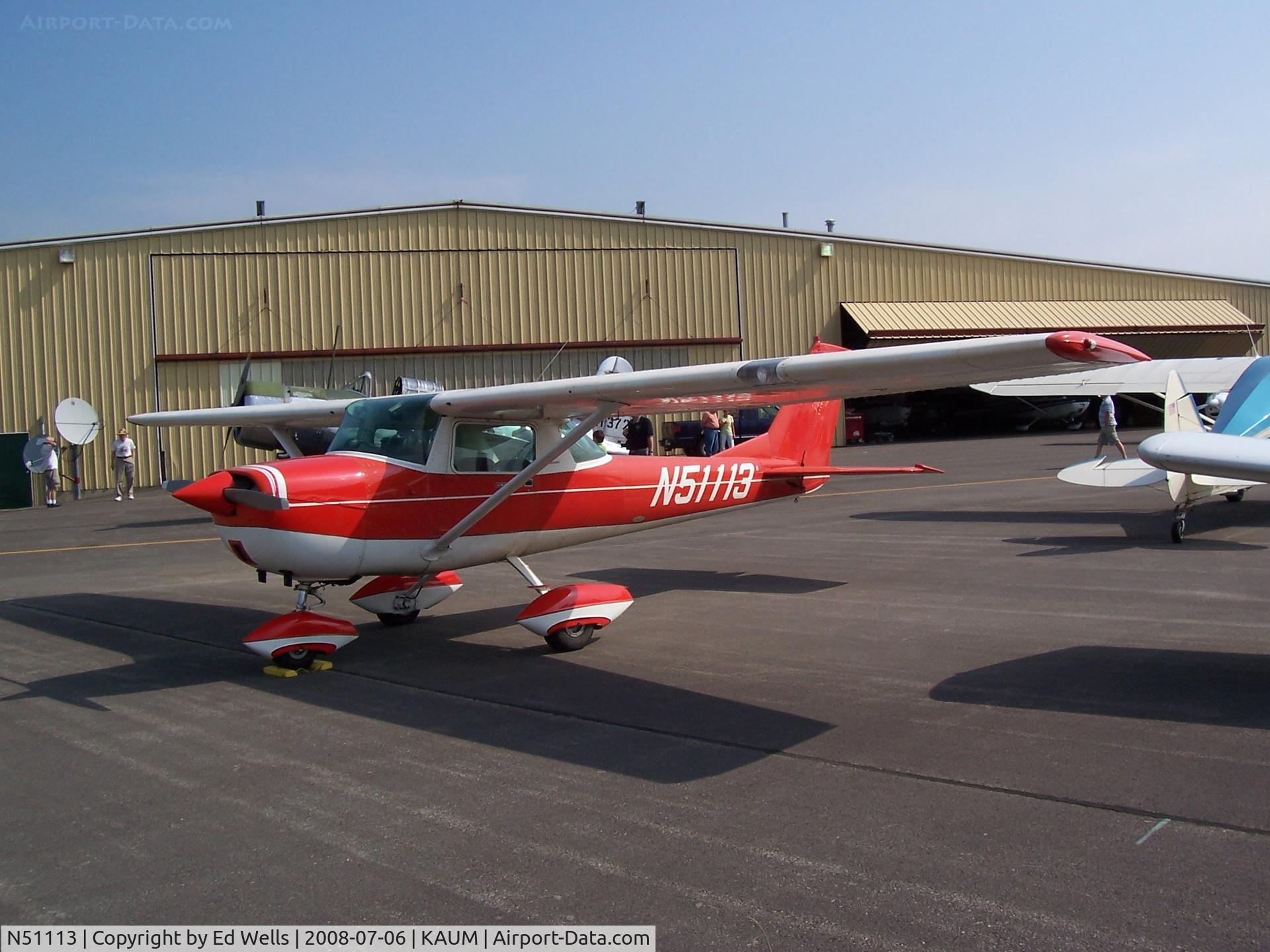 N51113, 1968 Cessna 150J C/N 15069775, Flight Breakfast at AUM