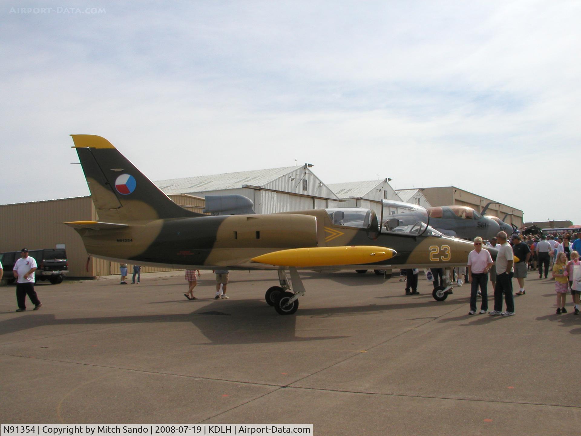 N91354, 1985 Aero L-39C Albatros C/N 533624, Duluth Air and Aviation Expo 2008.