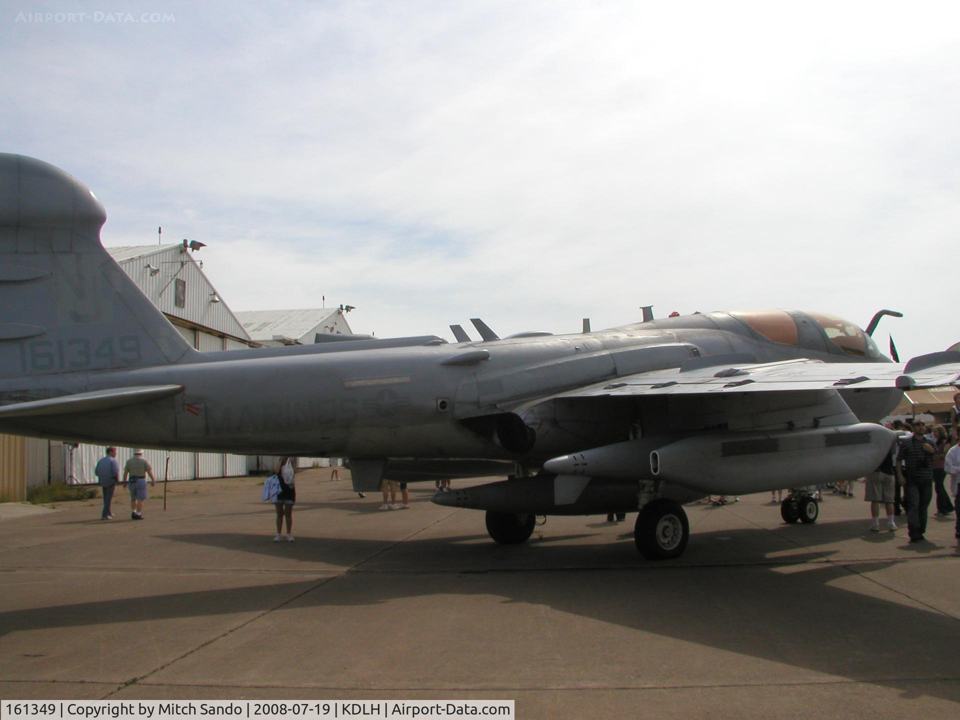 161349, Grumman EA-6B Prowler C/N P-93, Duluth Air and Aviation Expo 2008.