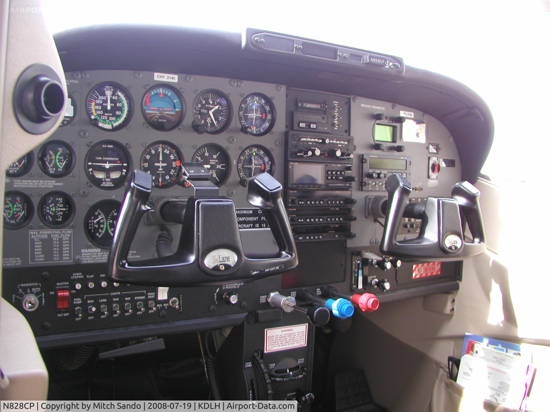 N828CP, 2003 Cessna 182T Skylane C/N 18281272, Duluth Air and Aviation Expo 2008.