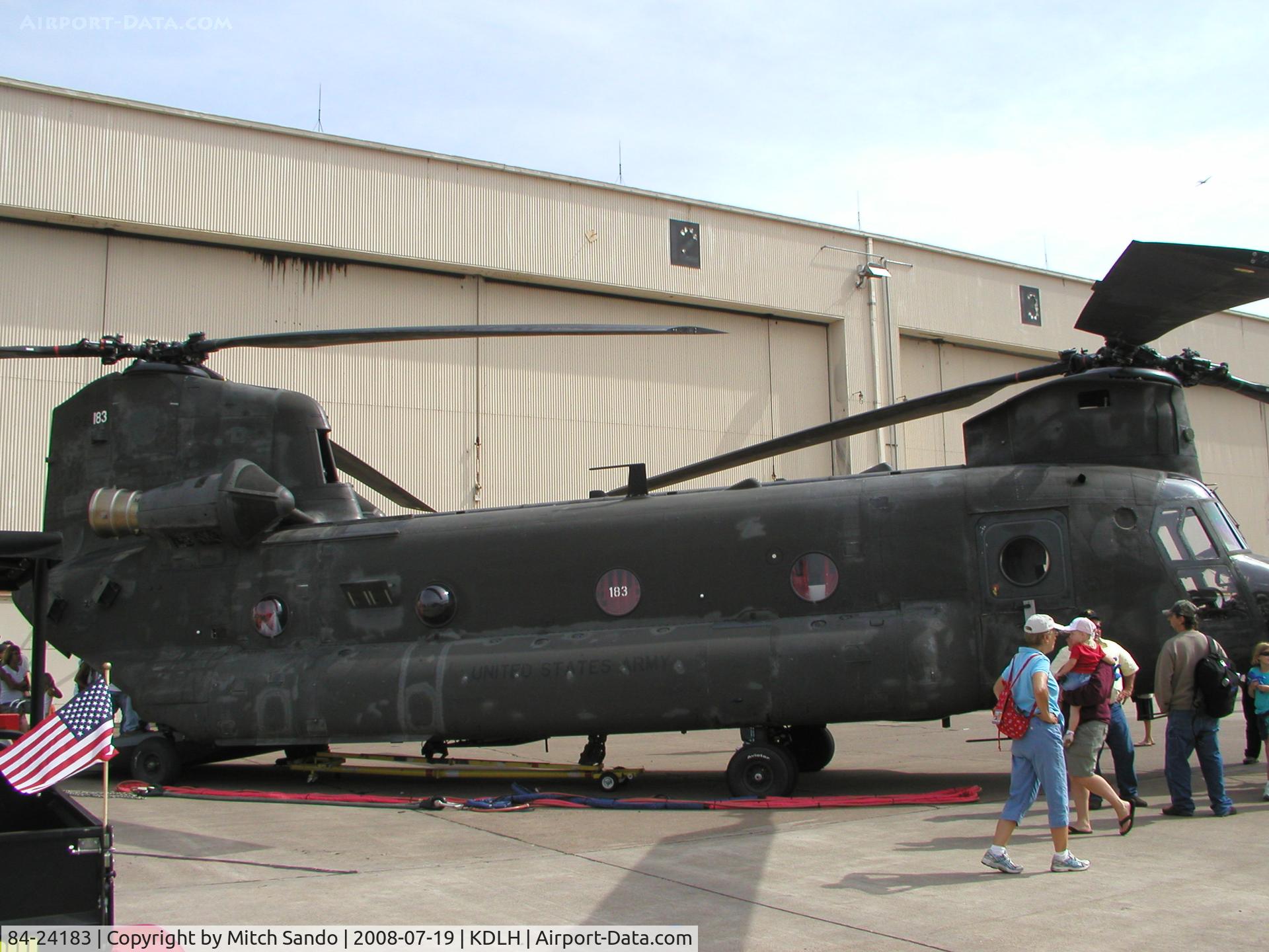 84-24183, Boeing CH-47D Chinook C/N M.3087, Duluth Air and Aviation Expo 2008.