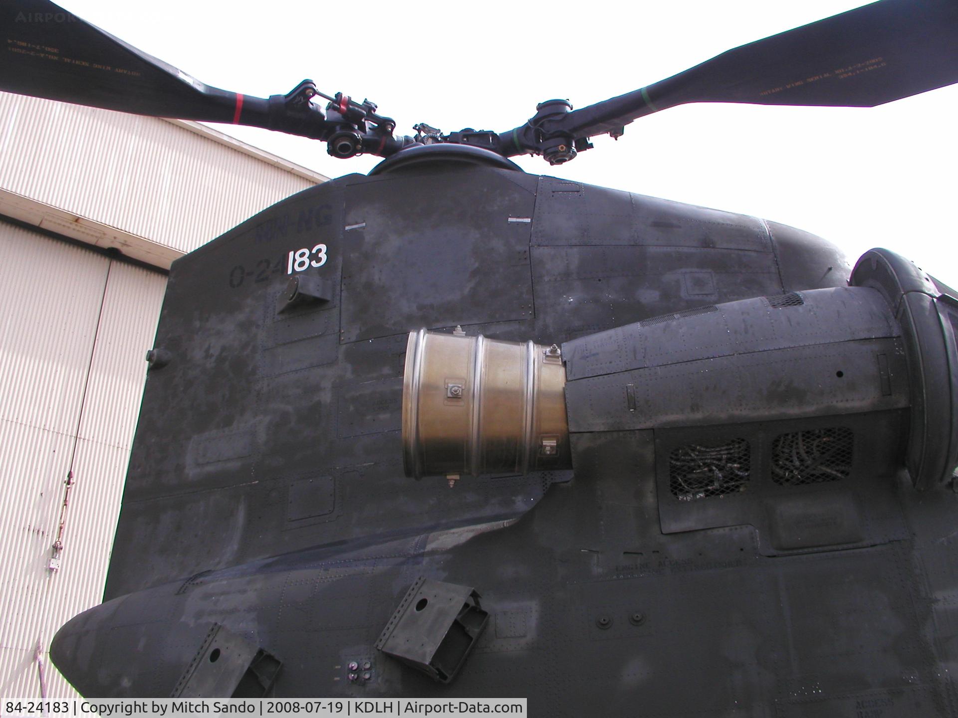 84-24183, Boeing CH-47D Chinook C/N M.3087, Duluth Air and Aviation Expo 2008.