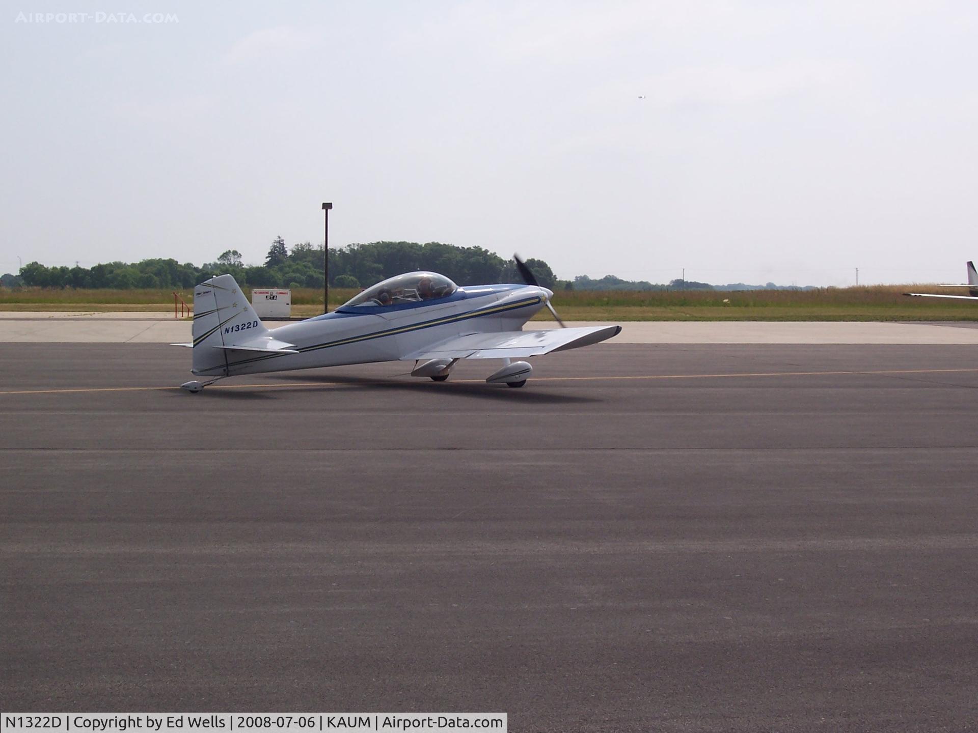 N1322D, Vans RV-4 C/N 1322, Flight Breakfast at AUM