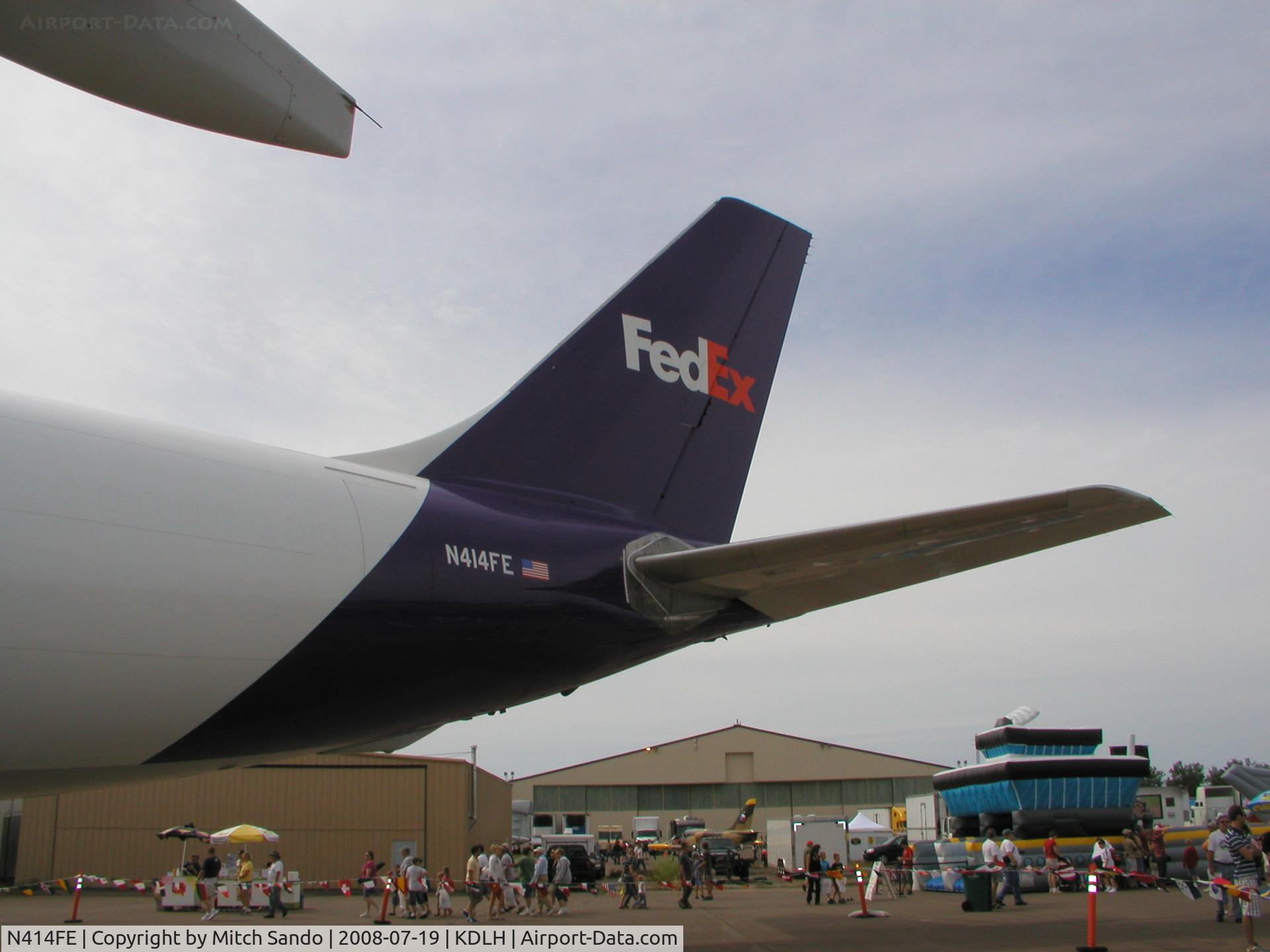 N414FE, 1986 Airbus A310-203 C/N 400, Duluth Air and Aviation Expo 2008.