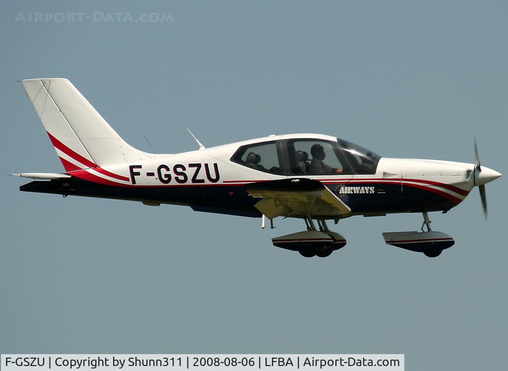 F-GSZU, Socata TB-9 Tampico C/N 2146, Landing rwy 11