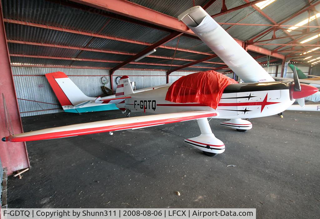 F-GDTQ, Mudry CAP-10B C/N 227, Inside Airclub's hangar...