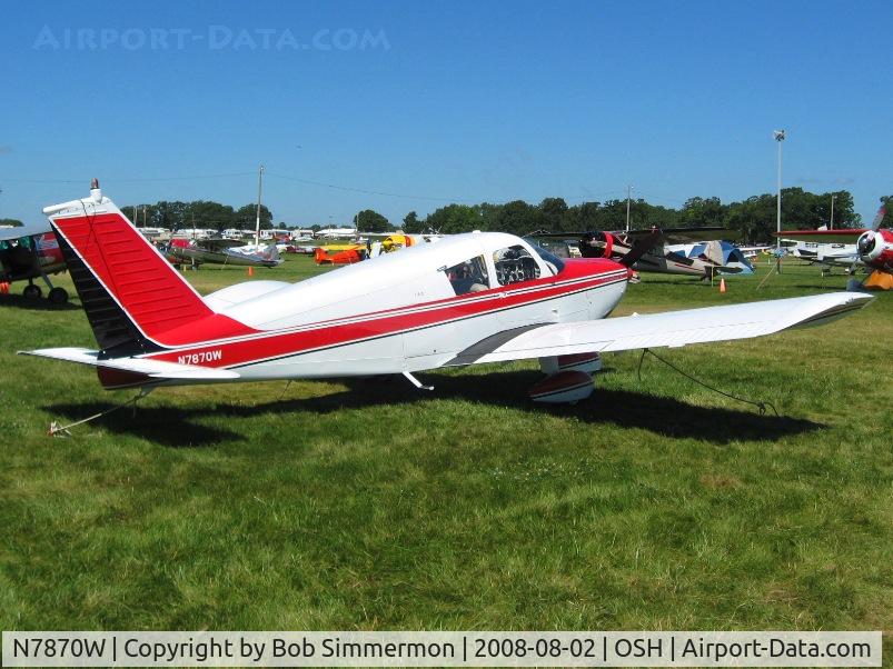 N7870W, 1964 Piper PA-28-180 C/N 28-1892, Airventure 2008 - Oshkosh, WI