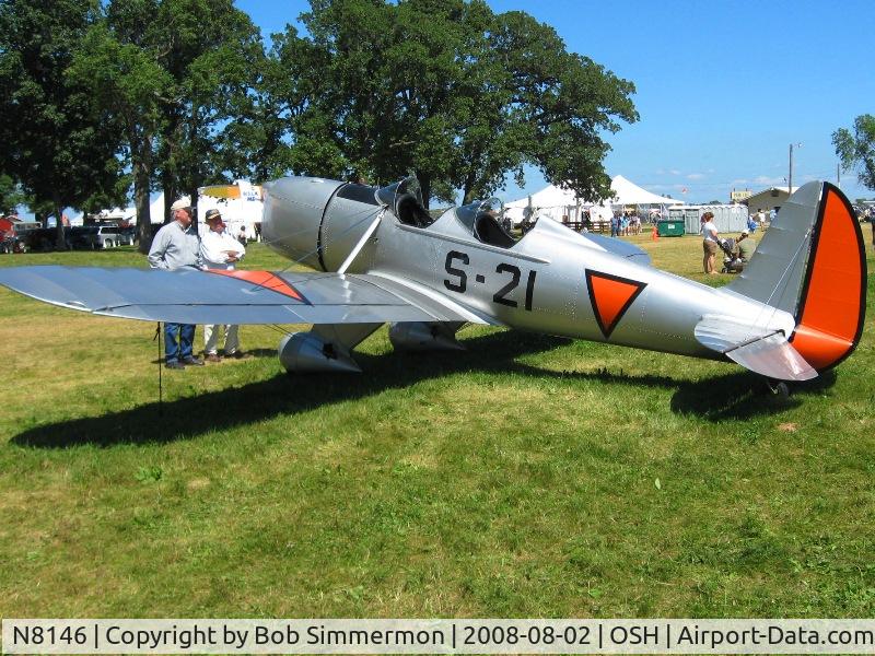 N8146, 1940 Ryan Aeronautical ST-A Special C/N 457, Airventure 2008 - Oshkosh, WI