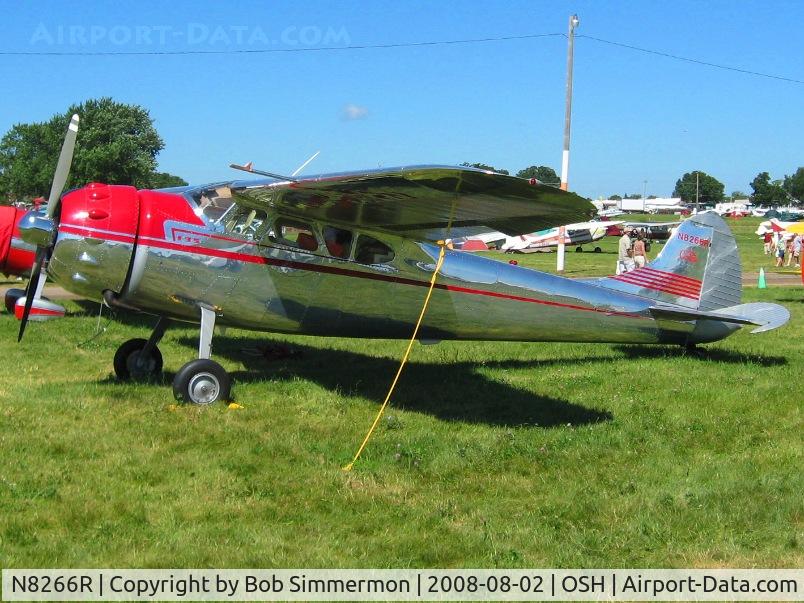 N8266R, 1949 Cessna 195 C/N 7550, Airventure 2008 - Oshkosh, WI