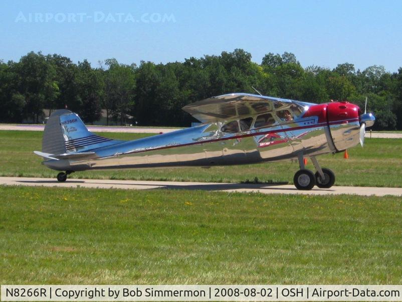 N8266R, 1949 Cessna 195 C/N 7550, Airventure 2008 - Oshkosh, WI