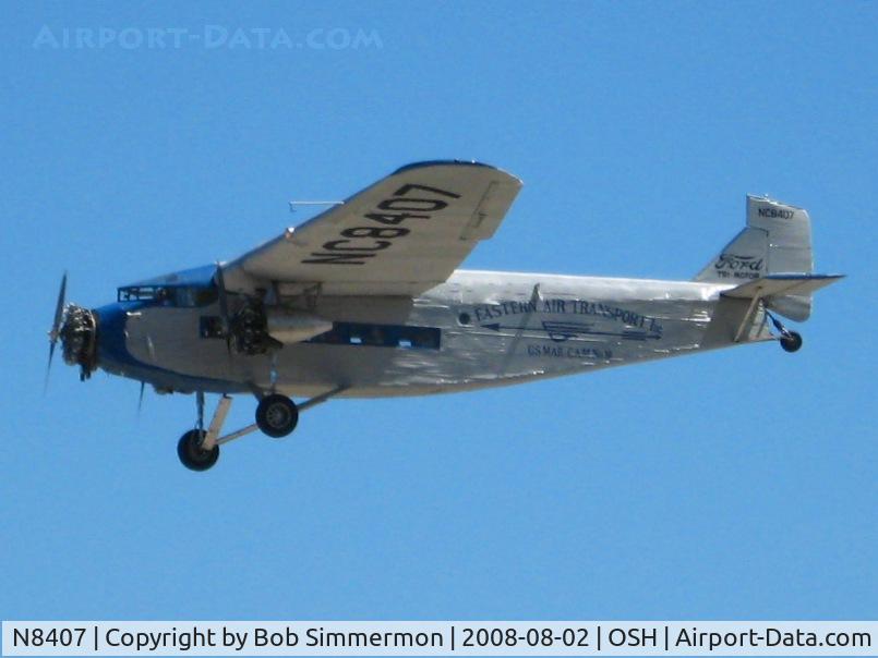N8407, 1929 Ford 4-AT-E Tri-Motor C/N 69, Airventure 2008 - Oshkosh, WI