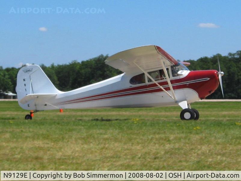 N9129E, 1946 Aeronca 11AC Chief C/N 11AC-762, Airventure 2008 - Oshkosh, WI