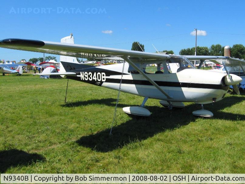 N9340B, 1958 Cessna 175 Skylark C/N 55140, Airventure 2008 - Oshkosh, WI