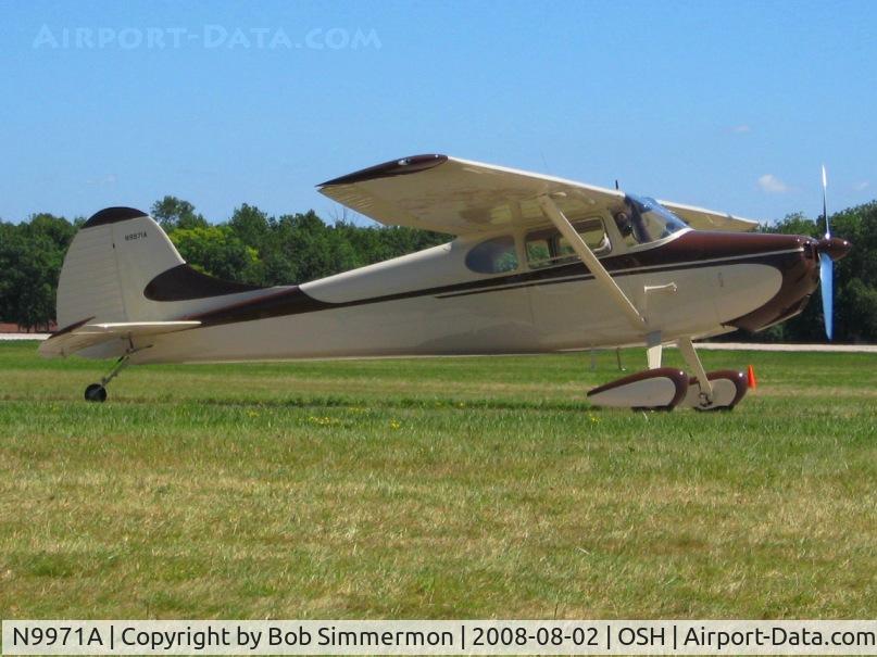 N9971A, 1950 Cessna 170A C/N 19629, Airventure 2008 - Oshkosh, WI