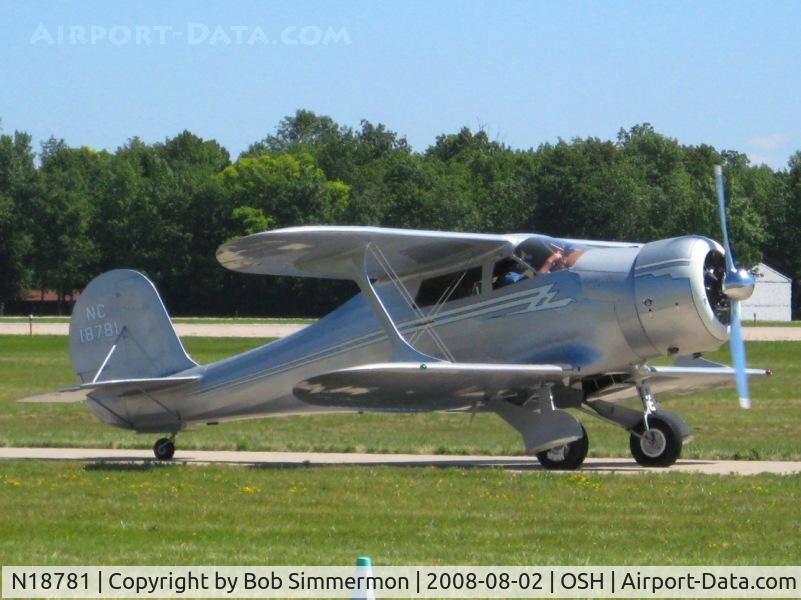 N18781, 1938 Beech F17D Staggerwing C/N 204, Airventure 2008 - Oshkosh, WI