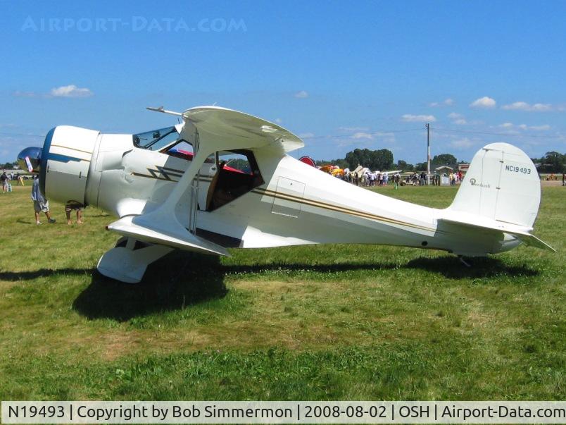 N19493, 1939 Beech D17S Staggerwing C/N 263, Airventure 2008 - Oshkosh, WI